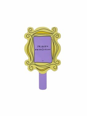 Revolution Purple and Yellow Hand Mirror - Friends Collab